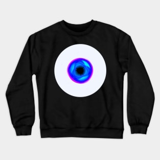 Eye abstract art horror Crewneck Sweatshirt